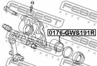 Buy Febest 0176GWS191R – good price at EXIST.AE!