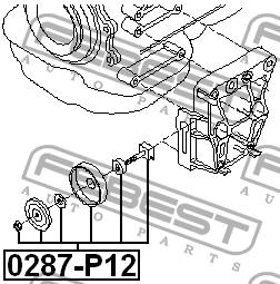 Febest DRIVE BELT IDLER – price [object Object] PLN
