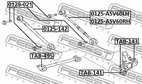 Bolt Febest 0129-021
