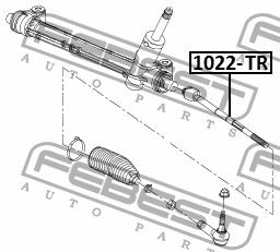 Inner Tie Rod Febest 1022-TR