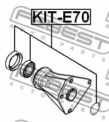 Bearing Febest KIT-E70