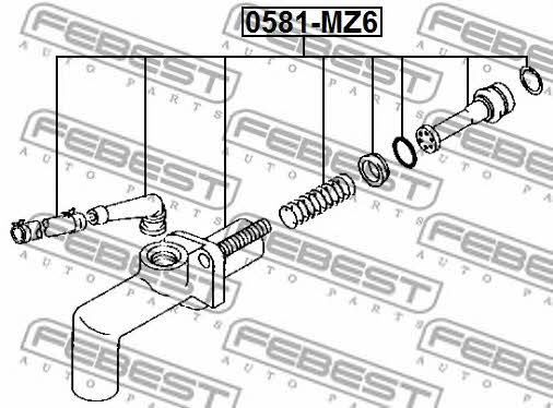 Buy Febest 0581MZ6 – good price at EXIST.AE!