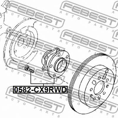 Buy Febest 0582-CX9RWD at a low price in United Arab Emirates!