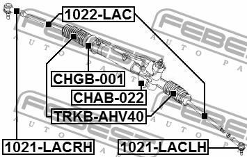 Febest Inner Tie Rod – price 41 PLN