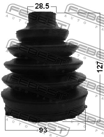 Buy Febest 2717P-XC90F1 at a low price in United Arab Emirates!