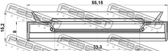 Buy Febest 95PEY35550815C – good price at EXIST.AE!
