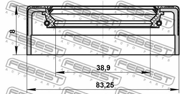 Buy Febest 95NEY-42830808C at a low price in United Arab Emirates!