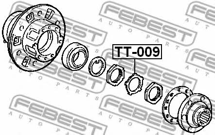 Locking Ring Febest TT-009