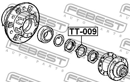 Febest Locking Ring – price 11 PLN