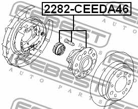 Febest Wheel Hub – price 325 PLN
