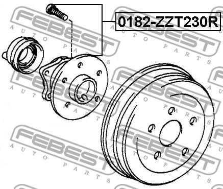 Buy Febest 0182ZZT230R – good price at EXIST.AE!
