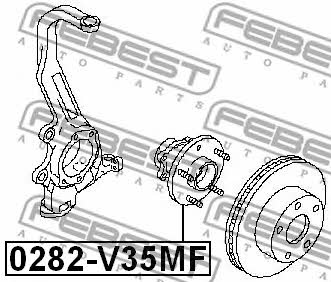 Buy Febest 0282-V35MF at a low price in United Arab Emirates!