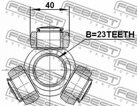 Buy Febest 2116-CB320AT at a low price in United Arab Emirates!