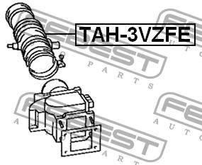 Febest Air filter nozzle, air intake – price [object Object] PLN