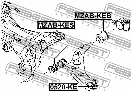 Buy Febest MZABKES – good price at EXIST.AE!