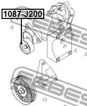Buy Febest 1087J200 – good price at EXIST.AE!