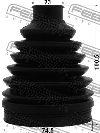 Buy Febest 1217PSOL2WD – good price at EXIST.AE!