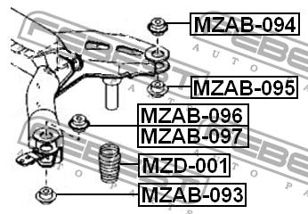 Buy Febest MZD001 – good price at EXIST.AE!