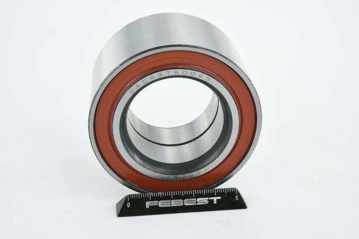 Front wheel bearing Febest DAC43760043
