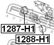 Febest Tensioner pulley, timing belt – price