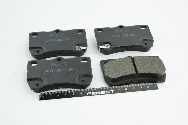 Brake Pad Set, disc brake Febest 0101-GSE22R