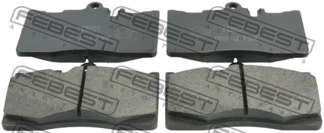 Brake Pad Set, disc brake Febest 0101-UCF30F