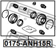 Brake caliper repair kit Febest 0175-ANH15R