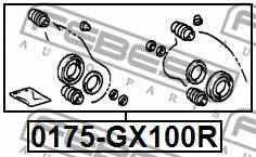 Buy Febest 0175GX100R – good price at EXIST.AE!