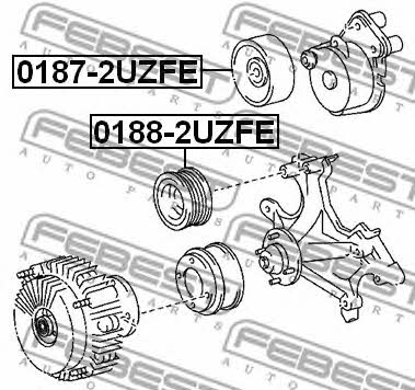 Buy Febest 0188-2UZFE at a low price in United Arab Emirates!