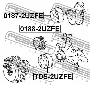 Buy Febest 01882UZFE – good price at EXIST.AE!