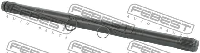 Febest Left axle shaft – price [object Object] PLN