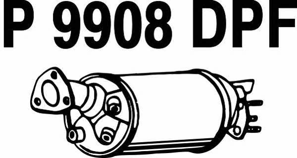 Fenno P9908DPF Diesel particulate filter DPF P9908DPF