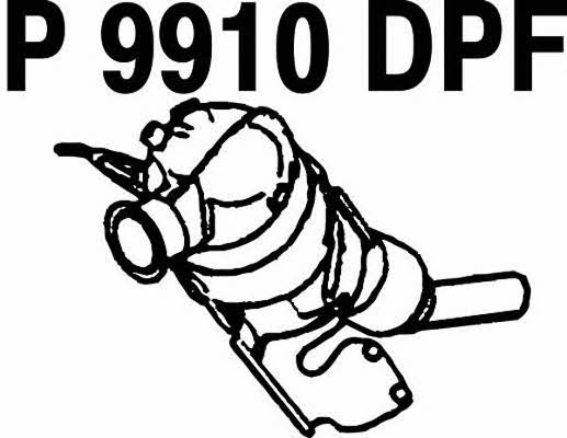 Fenno P9910DPF Diesel particulate filter DPF P9910DPF