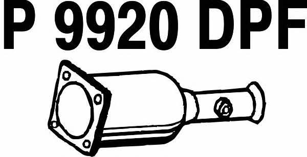 Fenno P9920DPF Diesel particulate filter DPF P9920DPF
