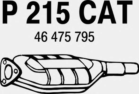 Fenno P215CAT Catalytic Converter P215CAT