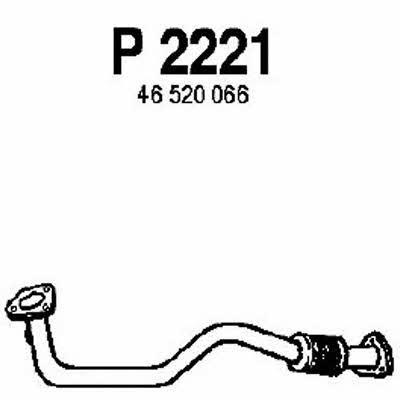 Fenno P2221 Exhaust pipe P2221