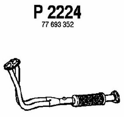 Fenno P2224 Exhaust pipe P2224