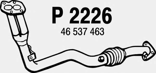 Fenno P2226 Exhaust pipe P2226