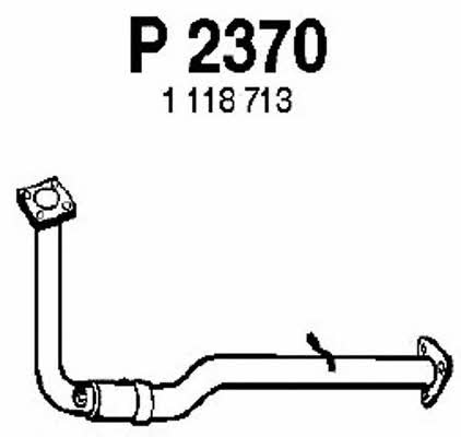 Fenno P2370 Exhaust pipe P2370