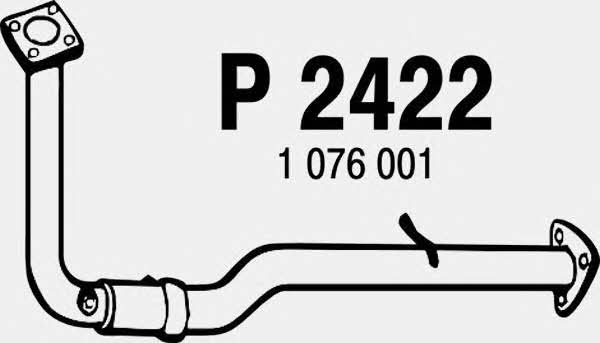 Fenno P2422 Exhaust pipe P2422
