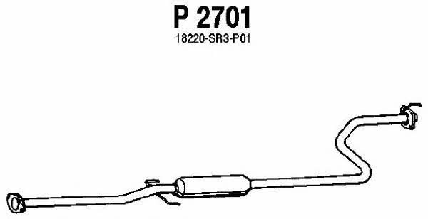 Fenno P2701 Central silencer P2701