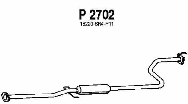 Fenno P2702 Central silencer P2702