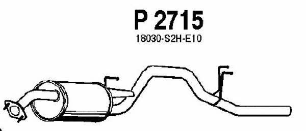 Fenno P2715 End Silencer P2715