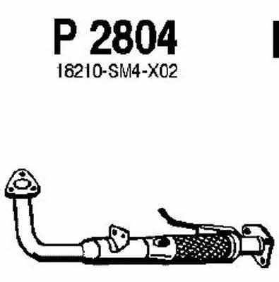 Fenno P2804 Exhaust pipe P2804