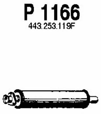 Fenno P1166 Central silencer P1166