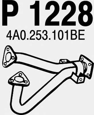 Fenno P1228 Exhaust pipe P1228