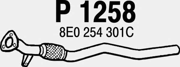 Fenno P1258 Exhaust pipe P1258