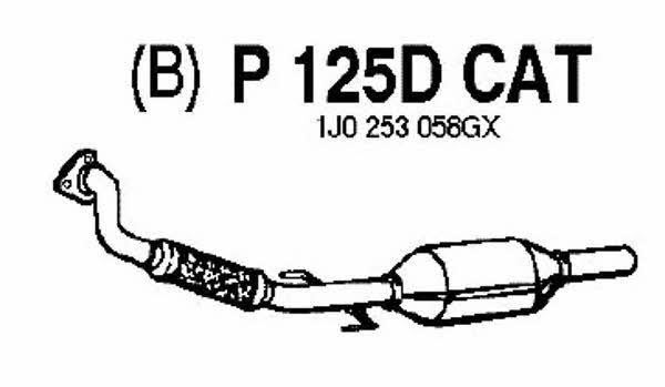 Fenno P125DCAT Catalytic Converter P125DCAT