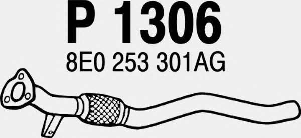 Fenno P1306 Exhaust pipe P1306