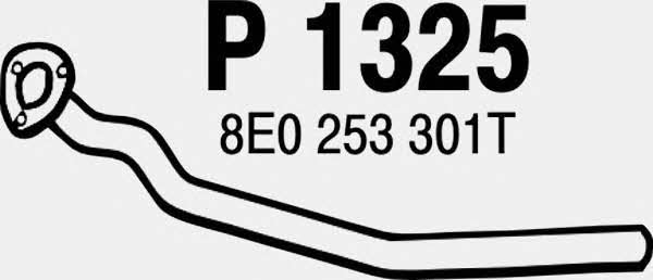 Fenno P1325 Exhaust pipe P1325